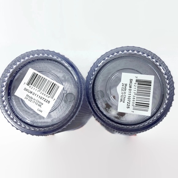 SOLDStarbucks Holiday 2019 Set of2PlatinumTumblers - Picture 5 of 5